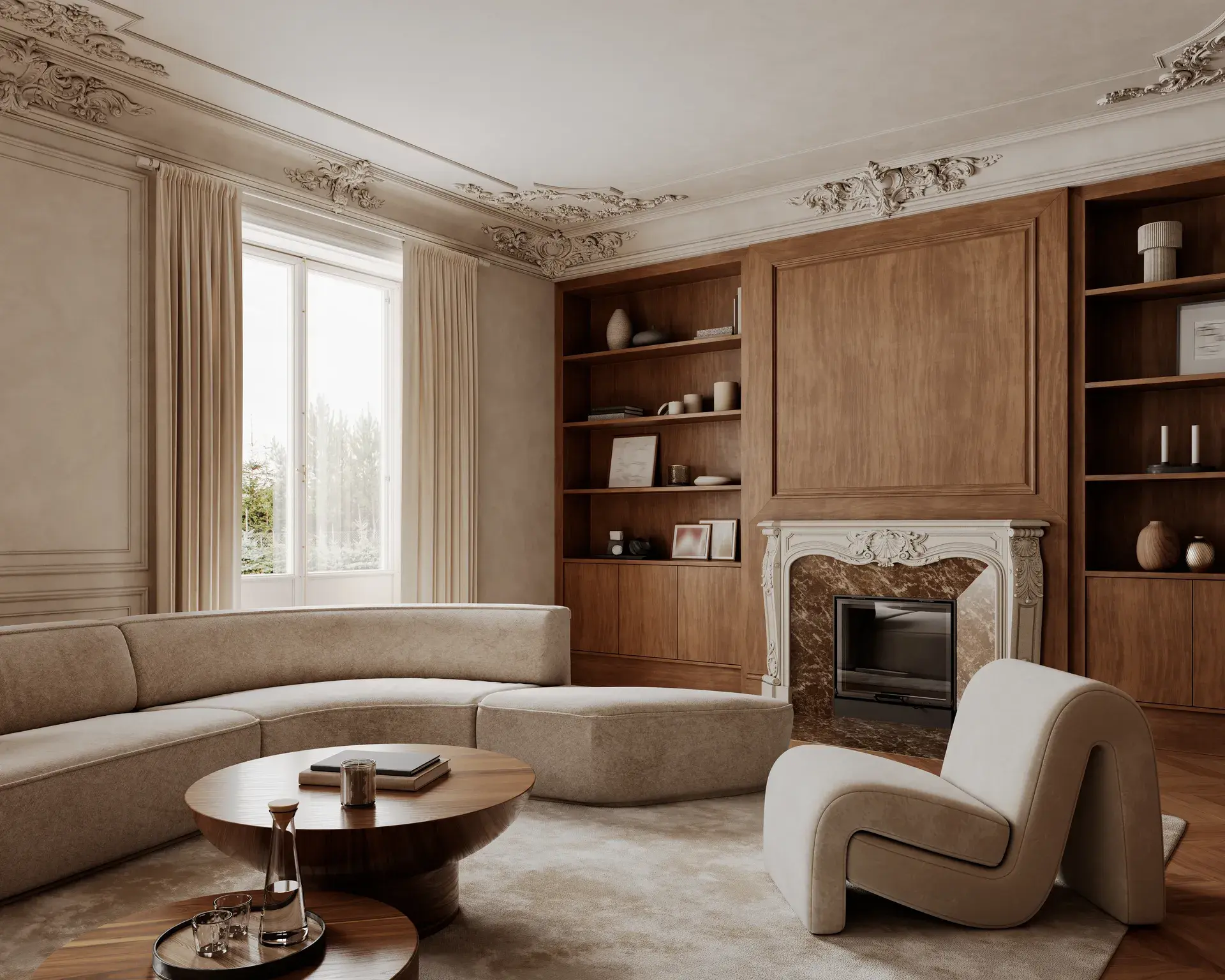 In the heart of Milan, this apartment redefines the balance between luxury and functionality through a refined contemporary approach.